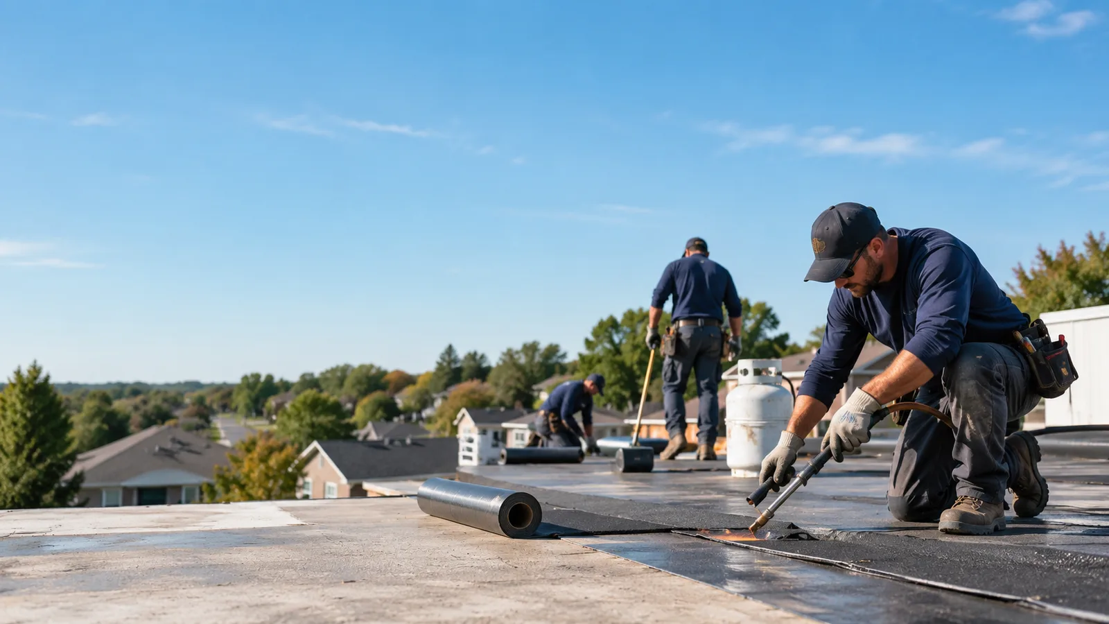 Flat Roof Leak Repair providers in Elk Mound, WI